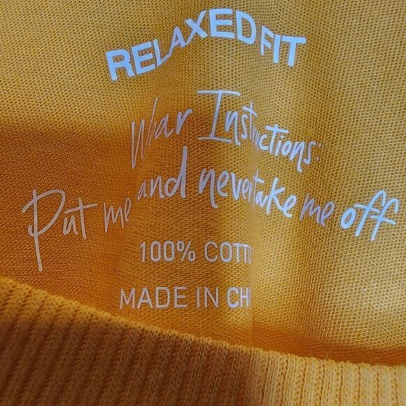 4X 26W Torrid Yellow Pocket Tee Crew Neck Relaxed Fit Vintage Cotton Jersey shor - Picture 6 of 7